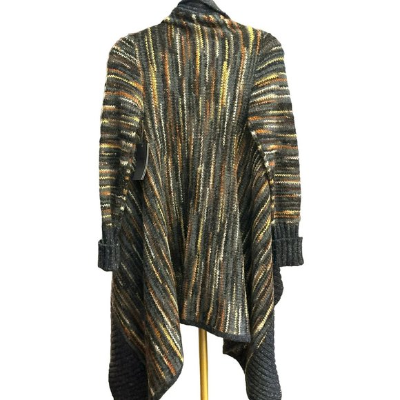 Line Women's Multicolored Oversized Winter Cardigan Size Large NWT Retail 275 - Picture 4 of 6